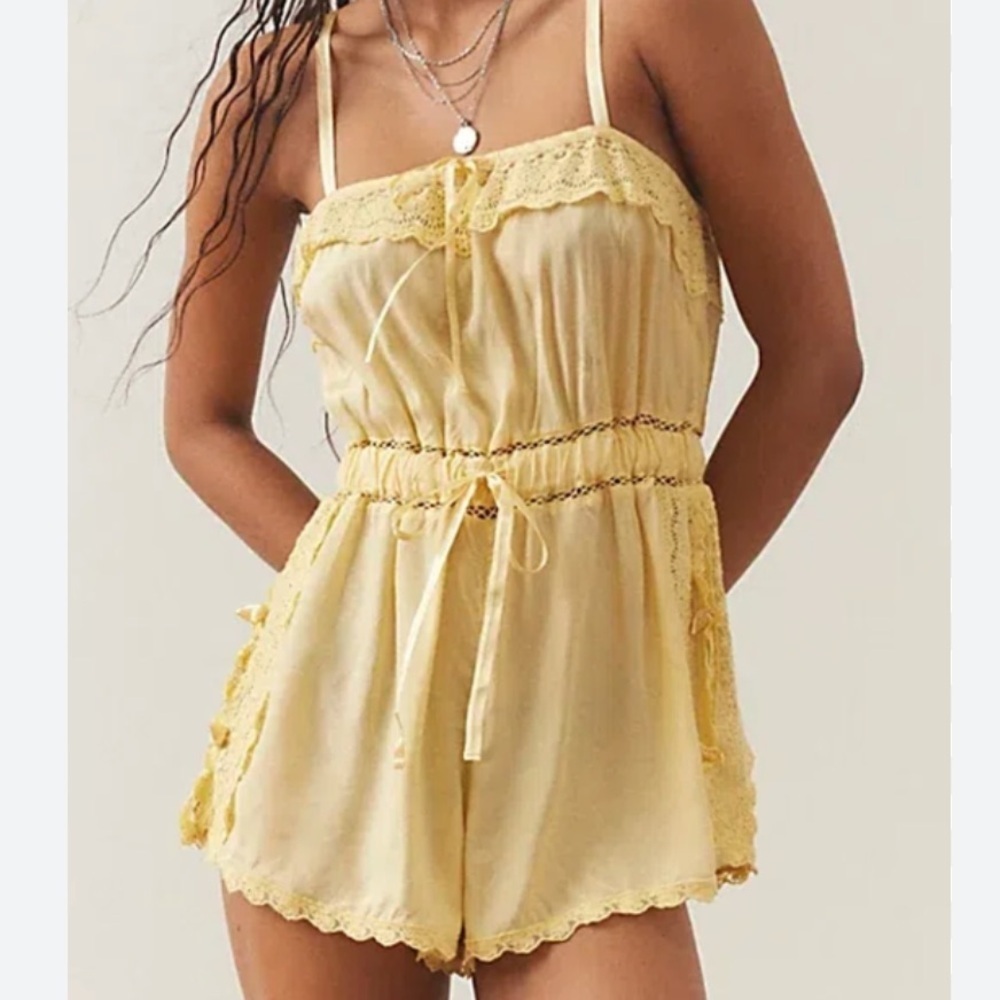 Urban Outfitters Out From Under Sail Away With Me Romper NWT